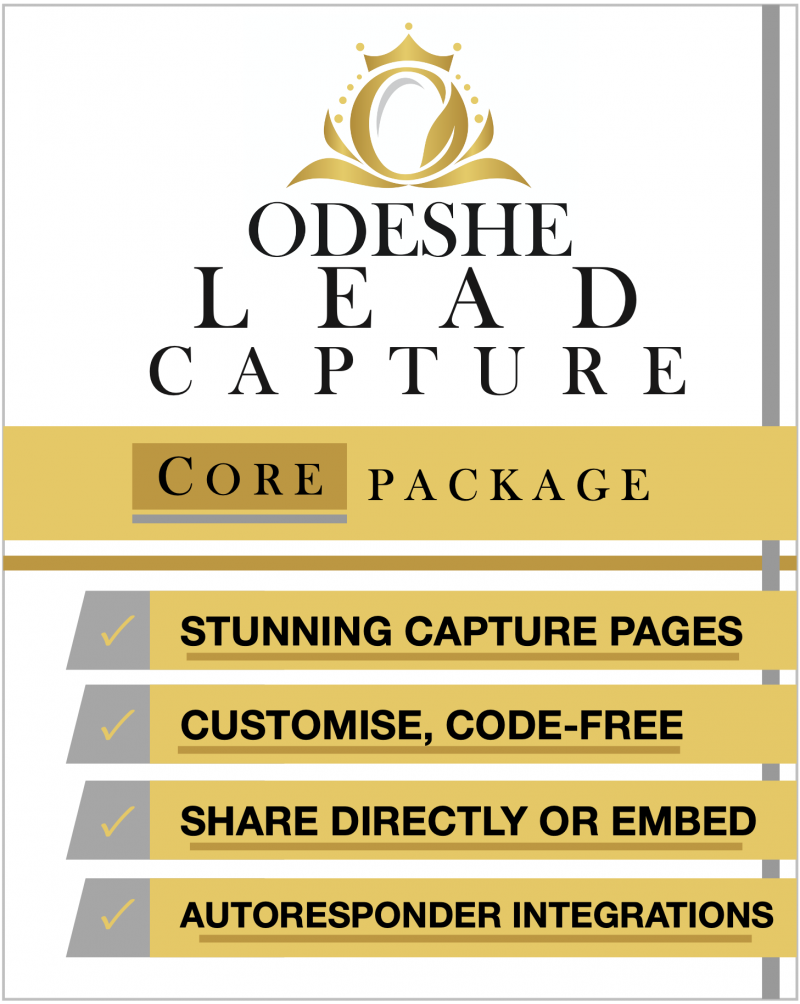 Lead Capture | CORE Monthly Package